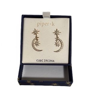 Piper K moon and stars earrings ✨
